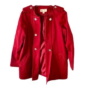 Micheal Kors Double Breasted Coat Lapel Coat